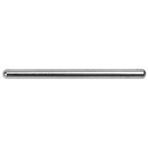Piano Balance Rail Pins, Nickel Plated 2-5/8" Long .160" Dia
