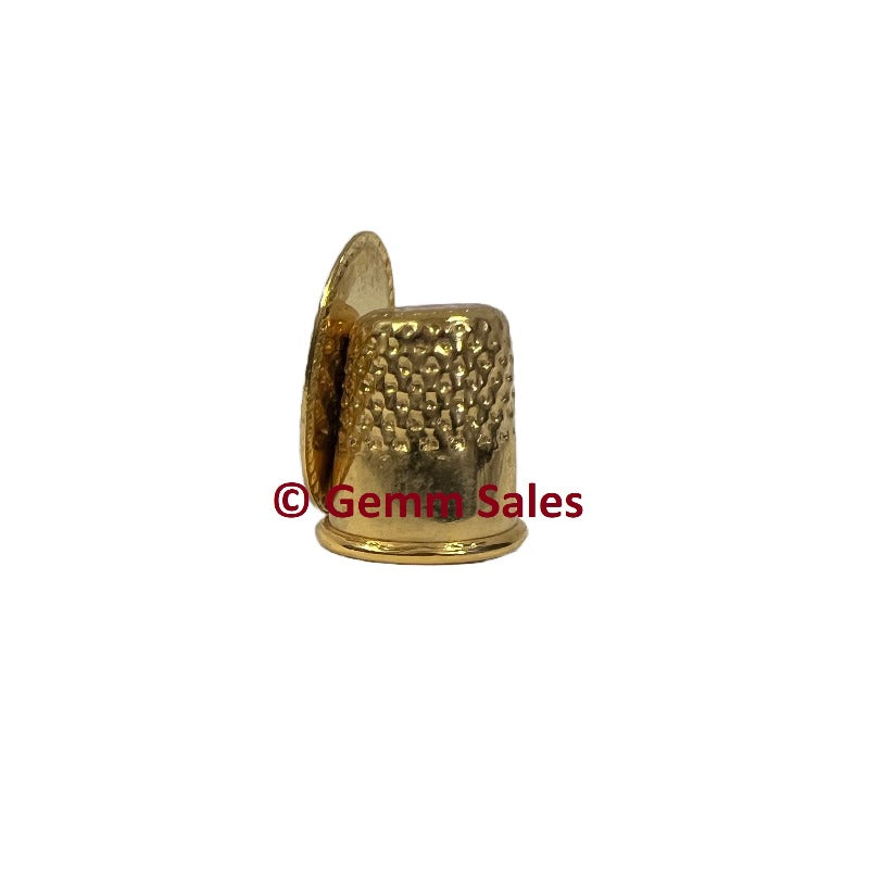 Big Bear Lake California Metal Souvenir Thimble