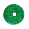 Piano Front Rail Felt Punchings, Green Medium Thick, 3/4" OD Set of 6