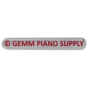Piano Desk Pins, Nickel Plated 1" Long .146" Dia