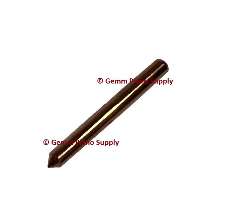 Piano Bridge Pin #9, Coppered 3/4" Long