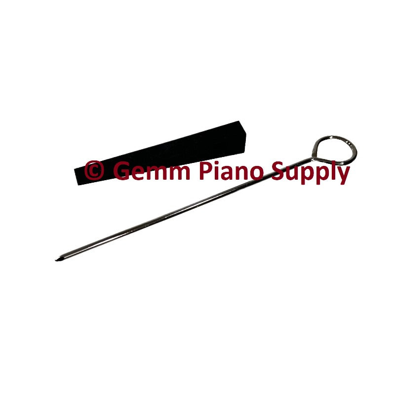 Piano Tuning Rubber Mute 3" x 3/8" with Wire Handles Set of 4