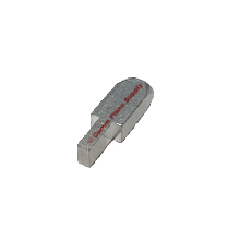 Piano Key Bushing Caul, Aluminum .147" Wedge - Individual