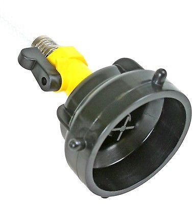 RV Trailer Camper Sewer Hose Rinser with Shut-Off Valve