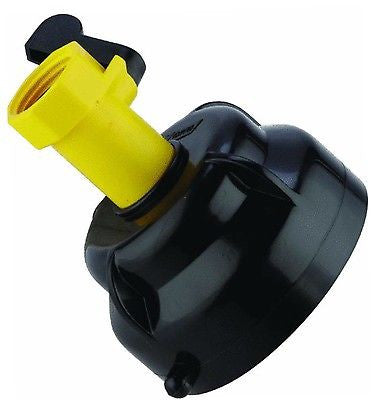 RV Trailer Camper Sewer Hose Rinser with Shut-Off Valve
