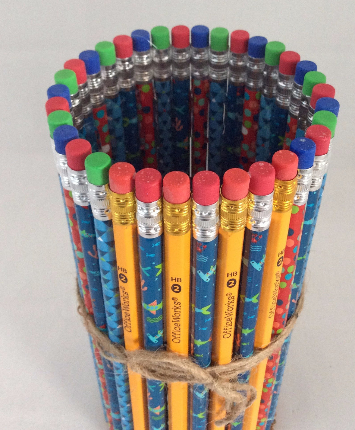 Teacher Vase, Pencil Teacher Vase, Tin Can Pencil Holder, Teacher Appreciation