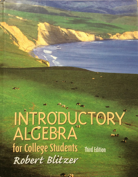 Introductory Algebra for College Students - Third Edition (Used)