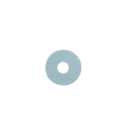 Piano Balance Rail Paper Punchings Blue .010" Thick x 1/2" OD