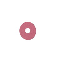 Piano Balance Rail Paper Punchings Pink .007" Thick x 1/2" OD