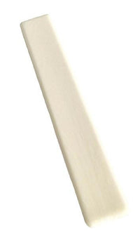 Piano Keytop Simulated Satin Ivory 6" Length, 2" Long Head - Individual Replacement Key