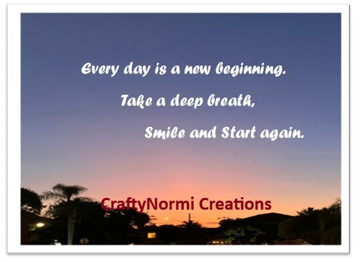 Digital Personalized Photo with Quote Print