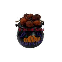Miniature Halloween Cauldron - Farm Fresh Pumpkins