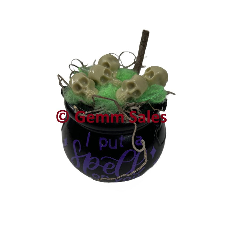 Miniature Halloween Cauldron - I Put A Spell On You