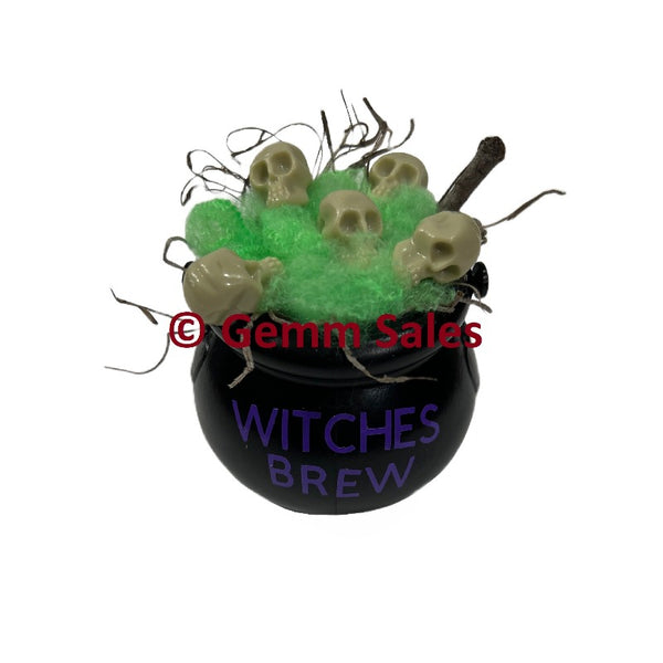 Miniature Halloween Cauldron - Witches Brew