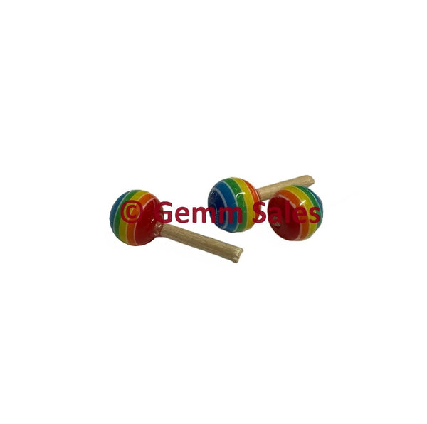 Miniature Lollipop - Multi Color Set of 3