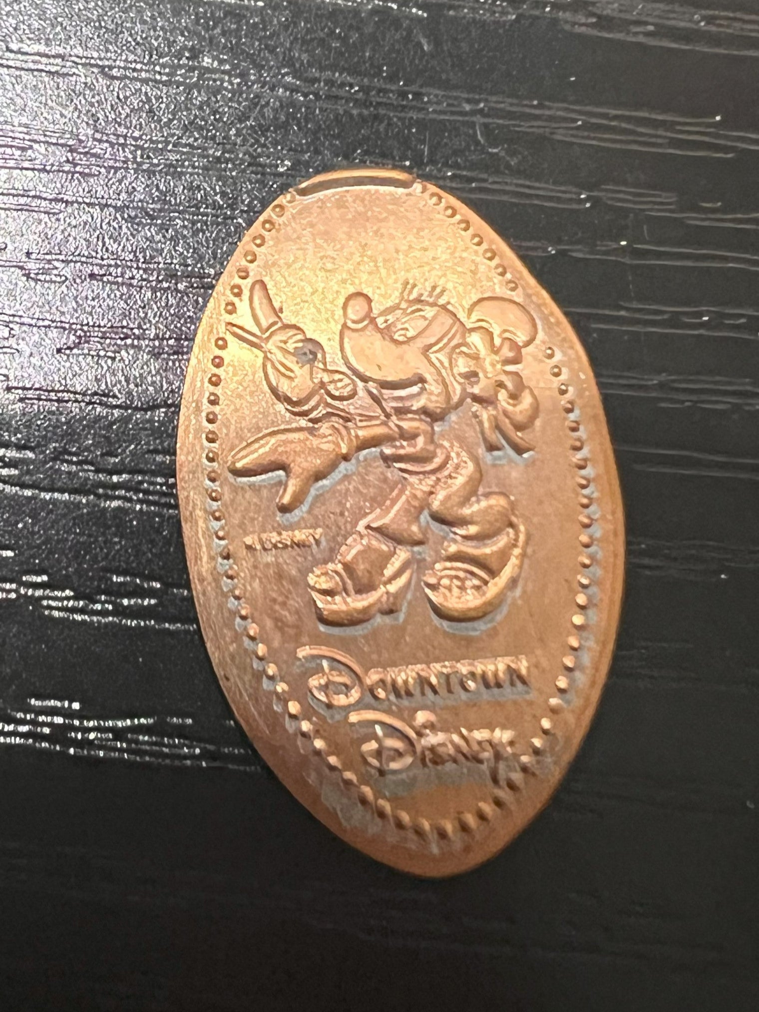 Authentic Minnie Mouse Collectible Pressed Penny - California Downtown Disney