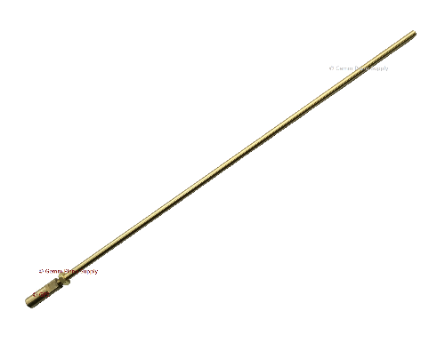 Grand Piano Pedal Rod, Brass with Cap and Nut