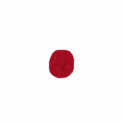Piano Regulating Punchings, Red, 7/16" OD