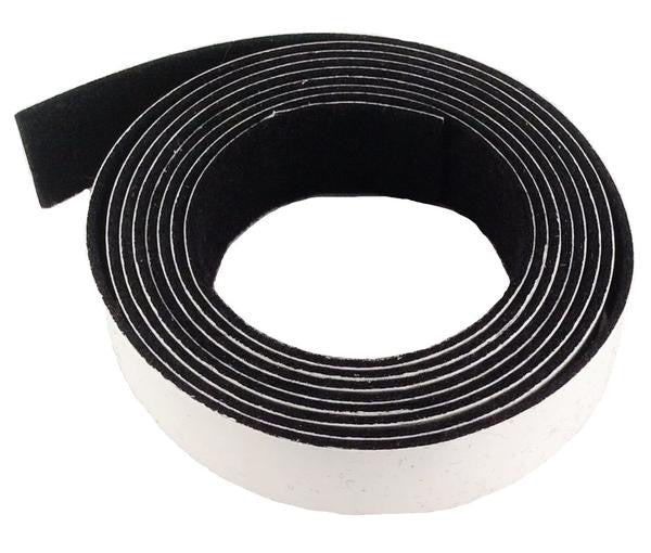 Piano Self Adhesive Nameboard Felt - Black