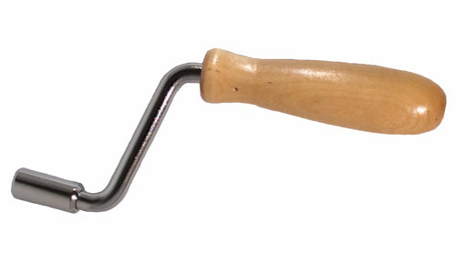 Piano Tuning Pin Stringing Crank, Straight Handle