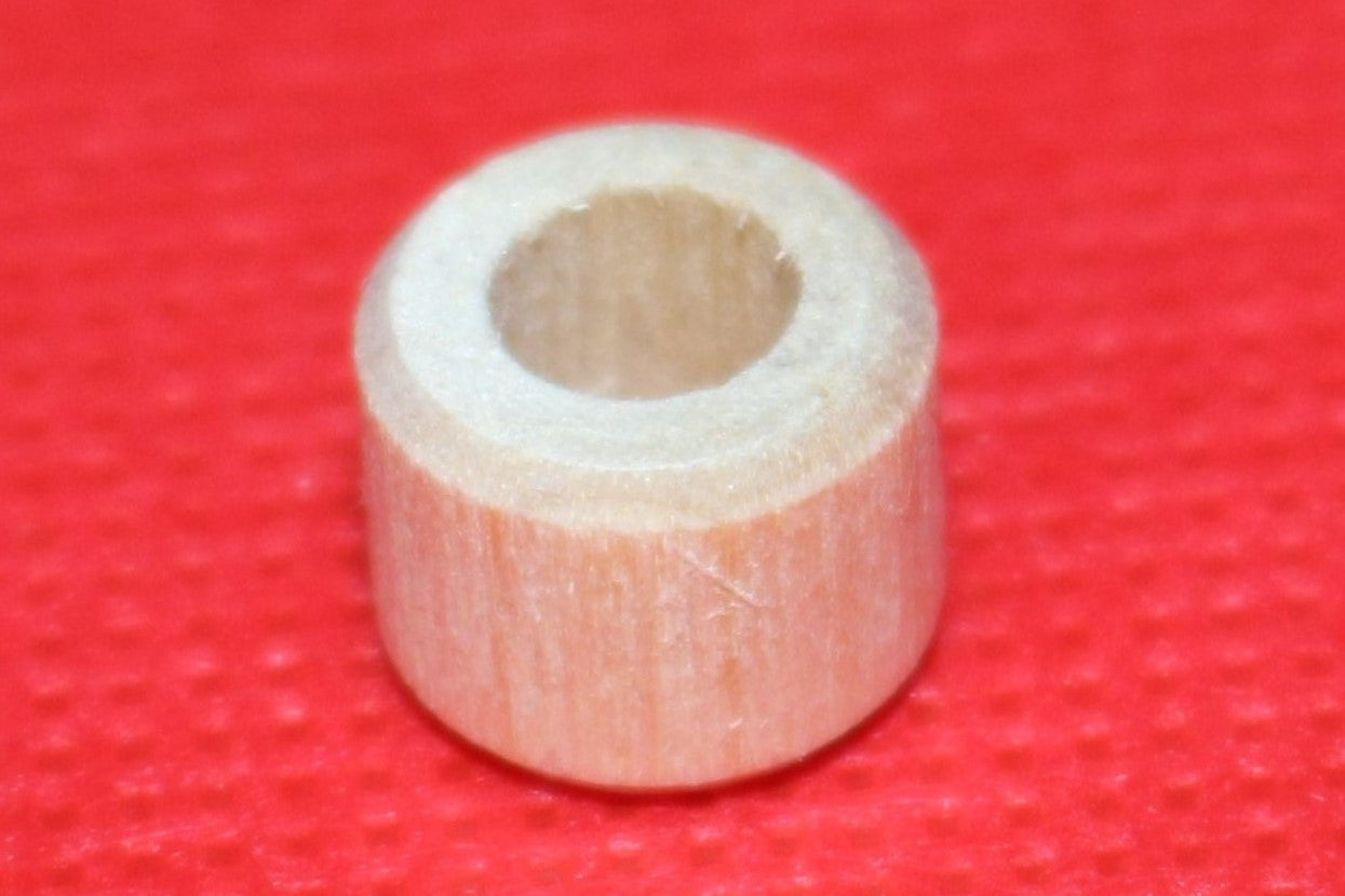 Piano Wood Tuning Pin Bushings 7/16" diameter, 1/4" center hole. 5/16" high