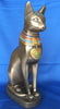 Egyptian Bastet With Colored Jewelry Egypt Statue