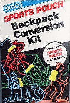 Sima Sports Pouch Backpack Conversion Kit, Convert Any Pouch to a Backpack