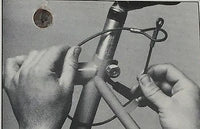 Cycling Seat Keeper Seat Locking Device