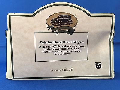 Chevron 1990 Standard Oil Company Polarine Horse Drawn Wagon