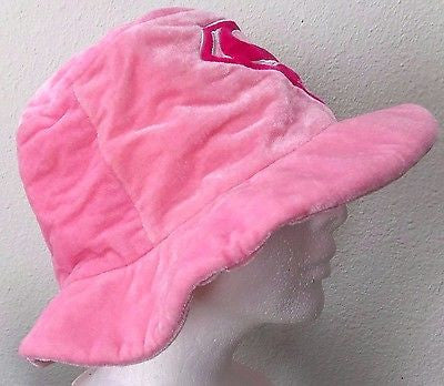 Authentic Six Flags Pink Supergirl Hat