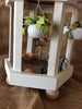Miniature Garden Gazebo, Miniature Hanging Plants, Miniature Collectible Bird House
