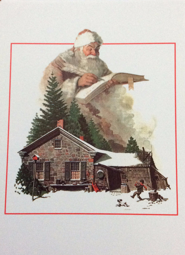 Christmas Cards by Norman Rockwell, Vintage 1993, American Classics