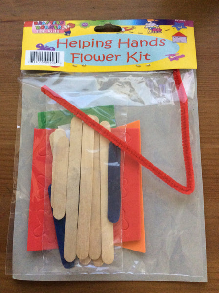 Helping Hands Flower Craft Kit, Krafters Korner For Kids