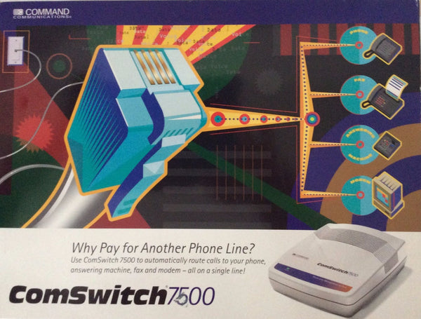 ComSwitch 7500, Command Communications, Why Pay for Another Phone Line?