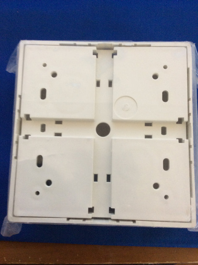 Ortronics OR-40300087, Surface Mount Outlet Box, One Piece, Fog White