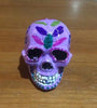 Handpainted Sugar Skull, Halloween Decor, Dia de los Muertos Calavera