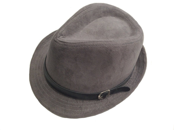 Authentic Ecuador Gray Fedora Hat