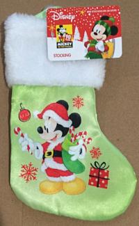 Disney Mickey Mouse Mini Christmas Stocking 8 Inch