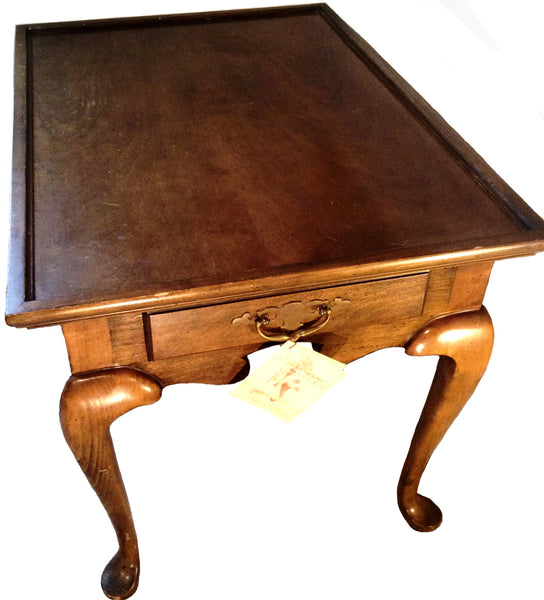 Queen Anne Table with Drawer by Albright & Zimmerman Collection