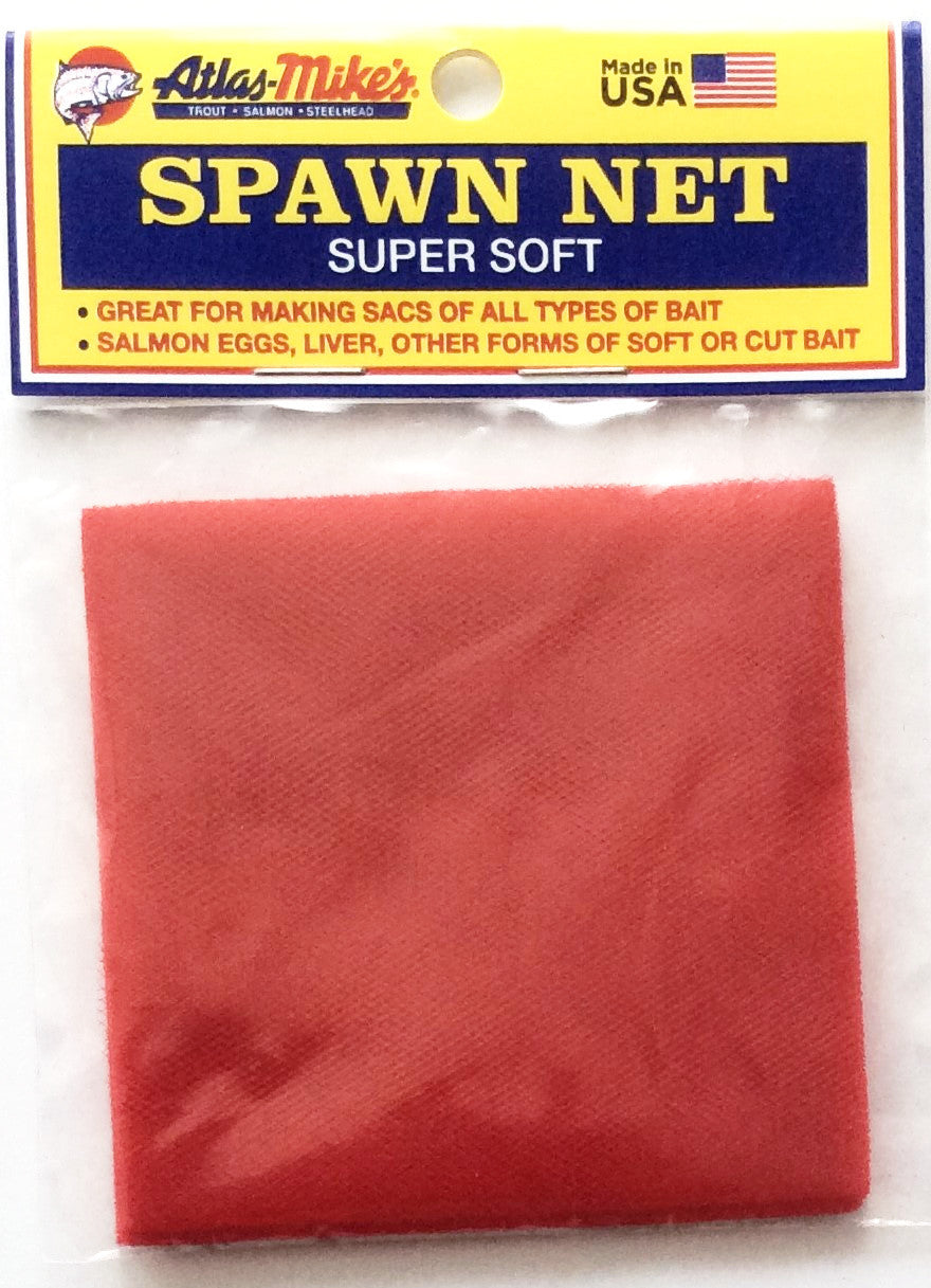 Atlas Mike's Spawn Net Super Soft, 50 Precut 3" x 3" Squares