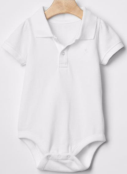 Baby Gap Boy Polo Bodysuit