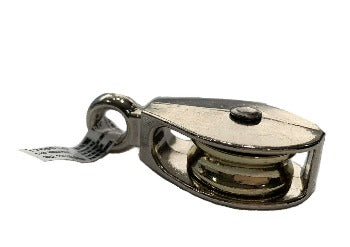 Campbell 1-1/4" Single Wheel Solid Eye Pulley T7655120
