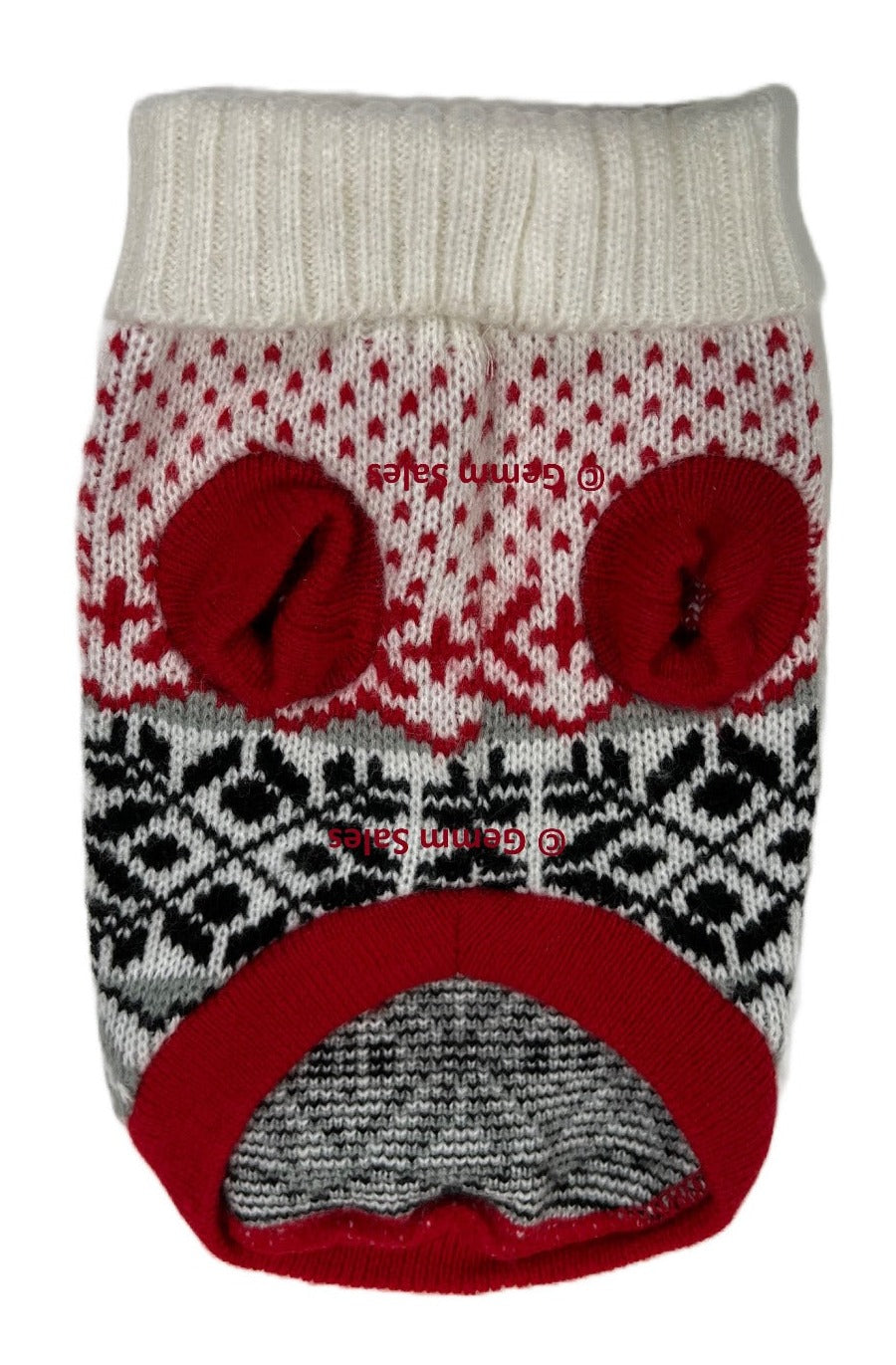 Christmas Dog Sweater - Small Medium