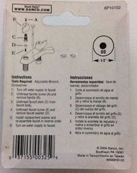 Danco 00 Flat Washers, Stem Repair, 1/2" O.D., Set of 10