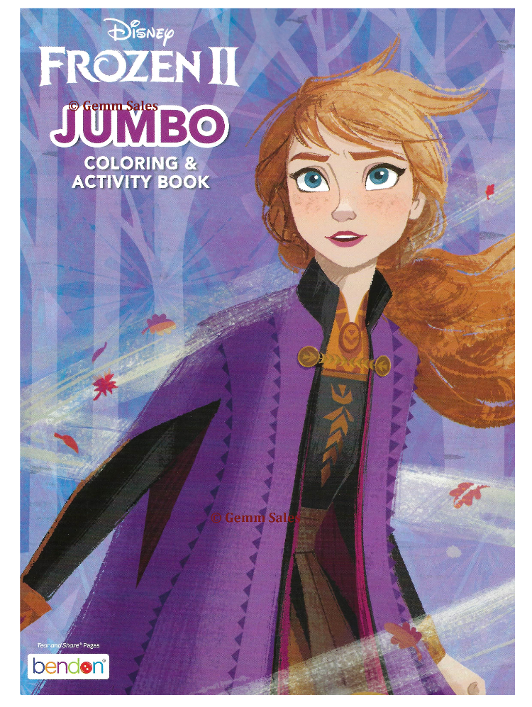 Disney Frozen ll Jumbo Coloring & Activity Book