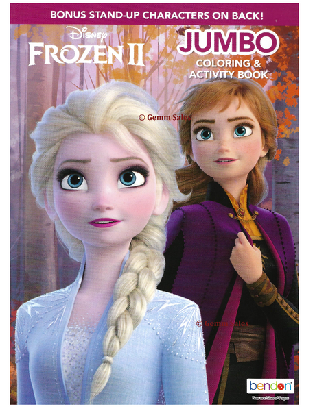 Disney Frozen ll Jumbo Coloring & Activity Book