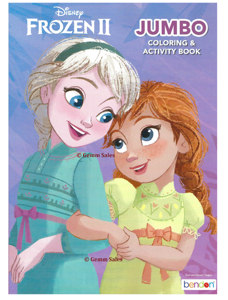Disney Frozen ll Jumbo Coloring & Activity Book