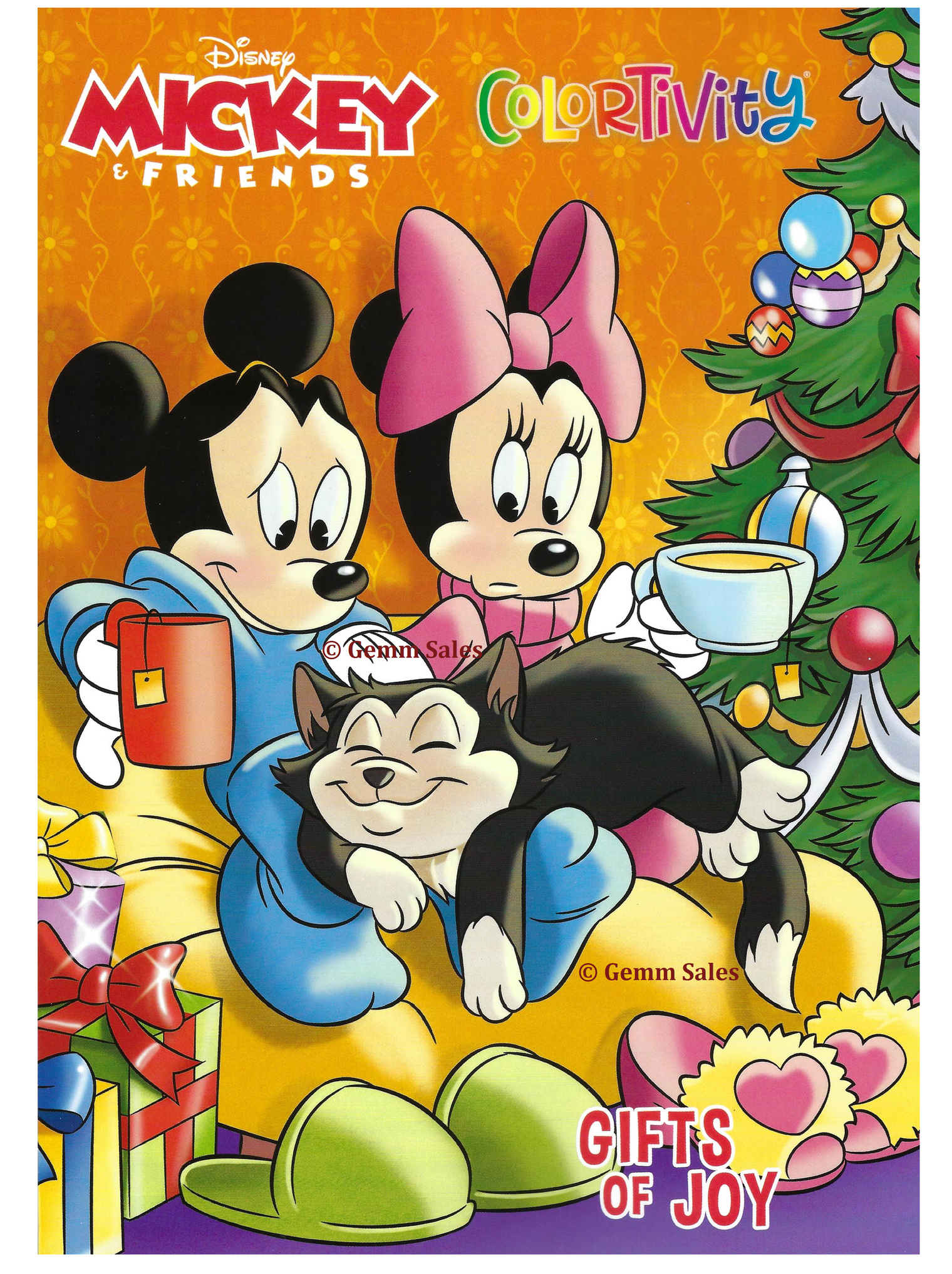 Disney Mickey and Friends Christmas Colortivity Book