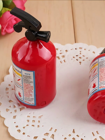 Fire Extinguisher Shaped Pencil Sharpener