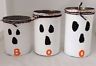 Halloween Tin Can Ghost Trio, Spooky Ghost Candle Holder, Spooktacular Decorations, Tin Can Boo